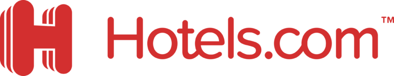 logotipo de hoteles.com