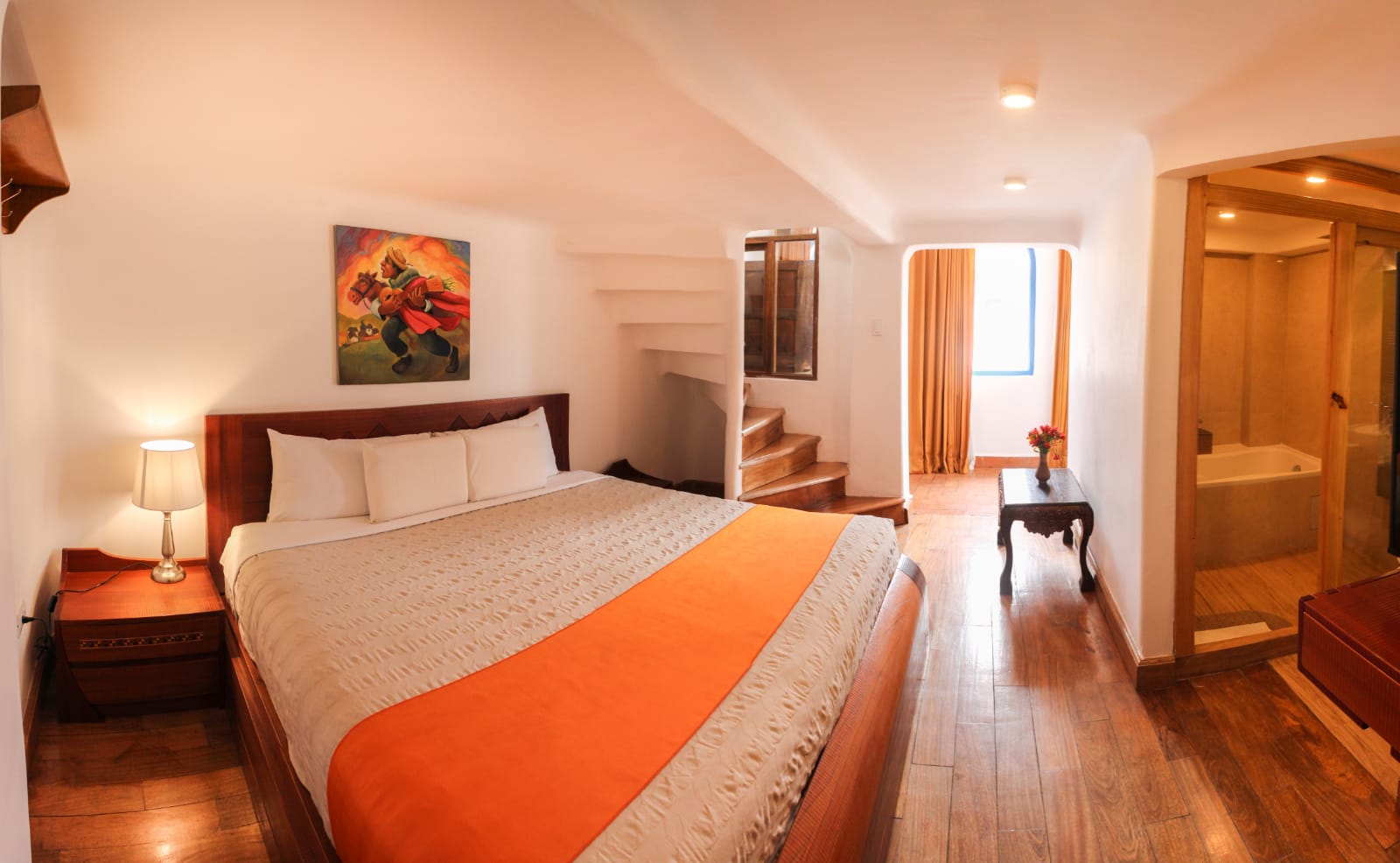 Suite amplia con atmósfera premium para hotel en Perú